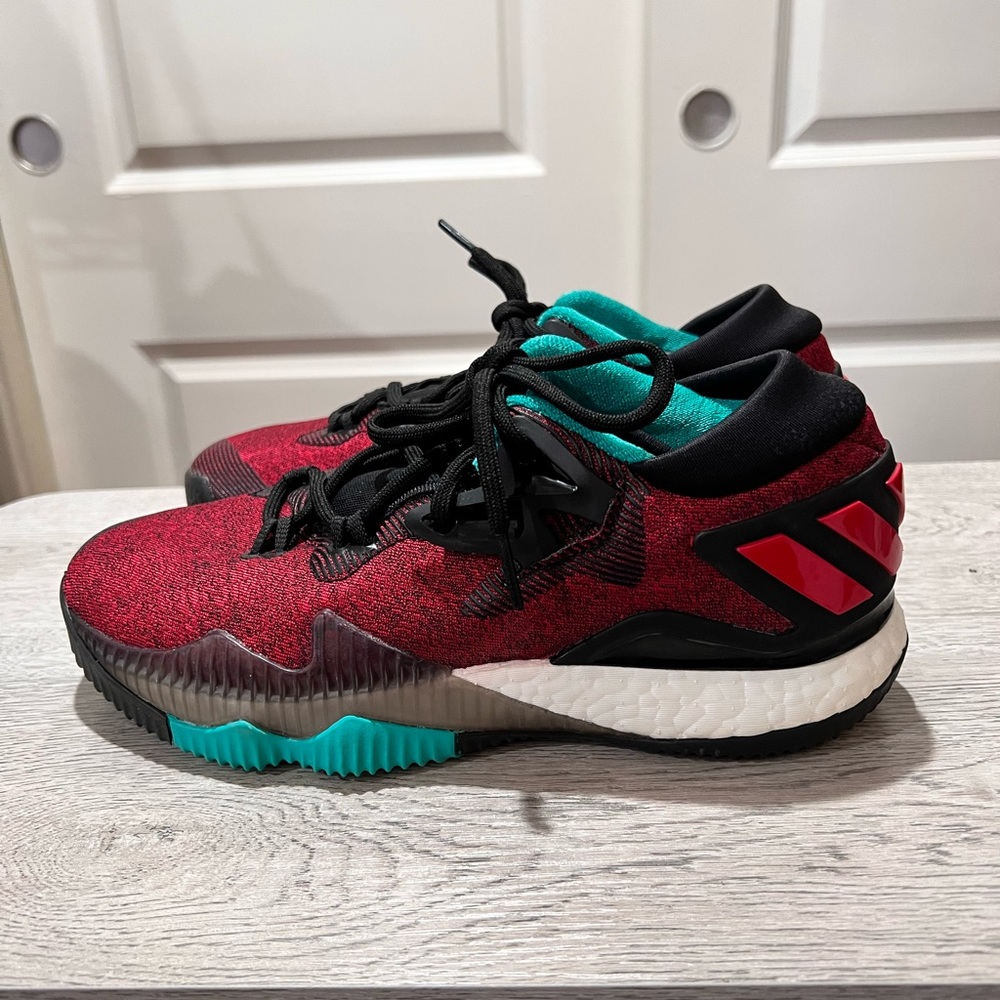 Adidas James Harden Crazylight Boost 2016 Red Ghost Pepper Black